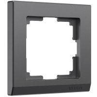 Рамка Werkel Stark 1-ая графит матовый (10)