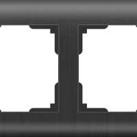 Рамка Werkel Stream графит 2-ая (10)