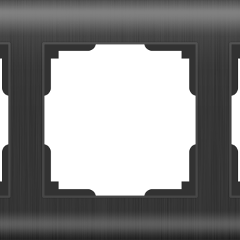 Рамка Werkel Stream графит 3-ая (10)