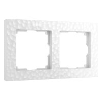 Рамка на 2 поста (белый)