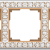 Рамка Antik белое золото 3-ая (10)