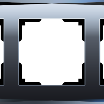 Рамка Diamant чёрный 3-ая (10)