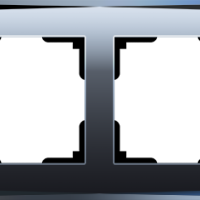 Рамка Diamant чёрный 4-ая (10)