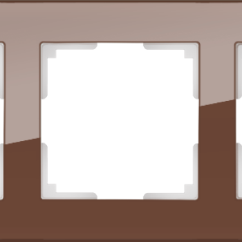 Рамка Favorit стекло мокко 3-ая (5)