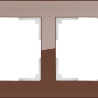 Рамка Favorit стекло мокко 4-ая (5)