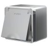 Розетка Werkel Gallant 1-ая с заземлением IP44 крышка шторки серебряный (10)