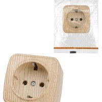 Розетка TDM Дача 1-ая сосна с/з (10/100)