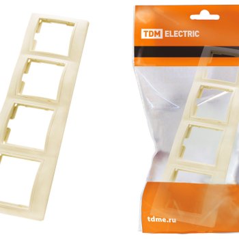 Рамка TDM Таймыр крем 4-ая (20)