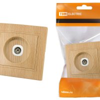 Розетка TDM Таймыр TV сосна (10/200)