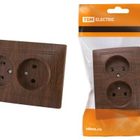 Розетка TDM Таймыр 2-ая бук б/з (10/200)