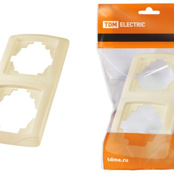 Рамка TDM Онега слоновая кость 2-ая (20/400)