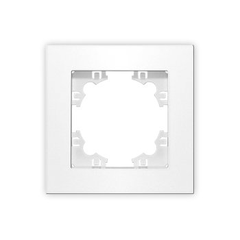 Рамка Афина 1-ая белый (10/100)