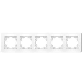 Рамка Афина 5-ая белый (10)