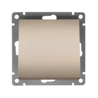 Механизм выключателя Афина 1кл шампань (10/100)