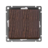 Механизм выключателя Афина 1кл венге (10/100)