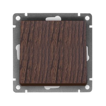 Механизм выключателя Афина 1кл венге (10/100)