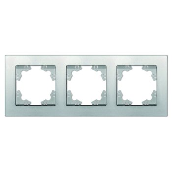 Рамка Афина 3-ая серебро (10)
