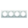 Рамка Афина 4-ая серебро (10)