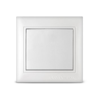 Выключатель Севиль 1кл. белый (10/200)