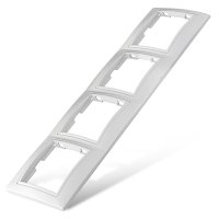 Рамка Севиль 4-ая белый (10)