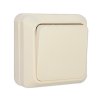 Выключатель Олимп 1кл. слоновая кость (10/200)