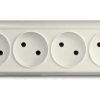 Розетка Олимп 4-ая б/з сл кость (10/80)