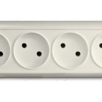 Розетка Олимп 4-ая б/з сл кость (10/80)
