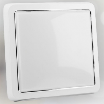 Светильник диодный Leek BK SL QS 15Вт 230х230х43мм 6500К IP20 1200Лм серебр кант (20)