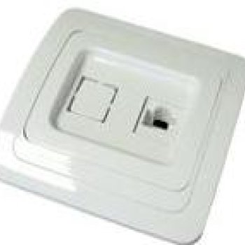 Розетка Валери CAT5e(RJ45) белый (10)