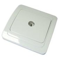 Розетка Валери TV белый (10)