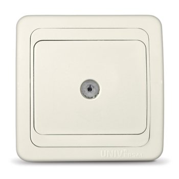 Розетка Валери TV слоновая кость (10)