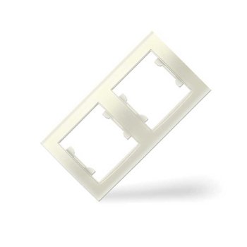 Рамка Бриллиант 2-ая крем горизонт. (10)