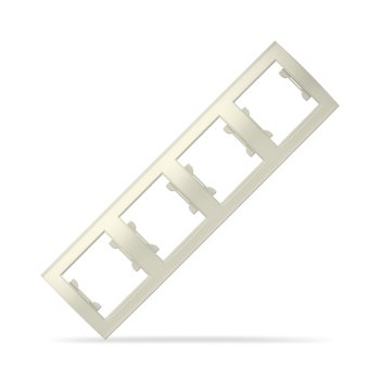 Рамка Бриллиант 4-ая крем горизонт. (10)