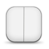 Выключатель IONICH 2кл. белый (10/200)