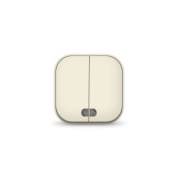 Выключатель IONICH 2кл подсветка слоновая кость (10)