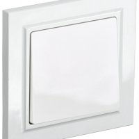 Выключатель 1кл белый IEK Brite