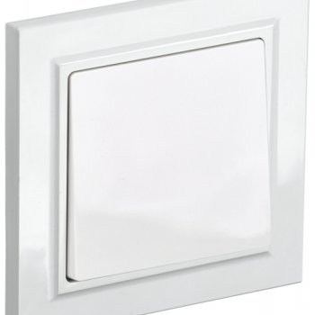 Выключатель 1кл белый IEK Brite