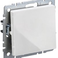 Механизм выключателя 1кл белый IEK Brite