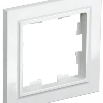 Рамка 1-ая белый IEK Brite