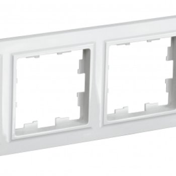 Рамка 4-ая белый IEK Brite