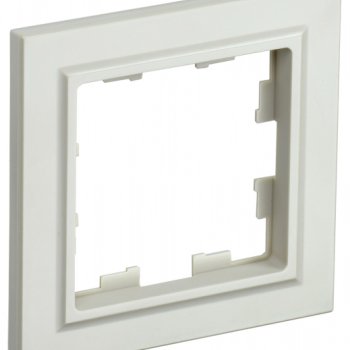 Рамка 1-ая бежевый IEK Brite