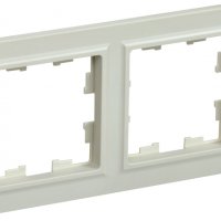 Рамка 2-ая бежевый IEK Brite