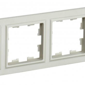 Рамка 4-ая бежевый IEK Brite