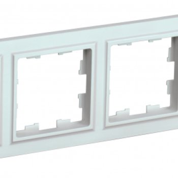 Рамка 4-ая жемчуг IEK Brite