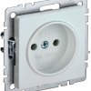 Механизм розетки 1-ая без заземления жемчуг IEK Brite