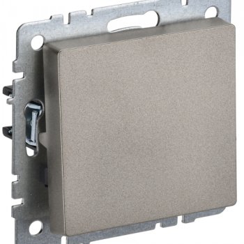 Выкл 1кл механизм шампань IEK Brite (10/100)