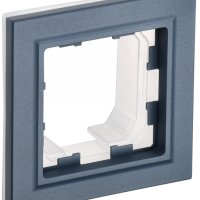 Рамка 1-ая IP44 маренго IEK Brite