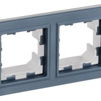 Рамка 2-ая IP44 маренго IEK Brite