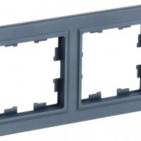 Рамка 2-ая маренго IEK Brite (10/100)