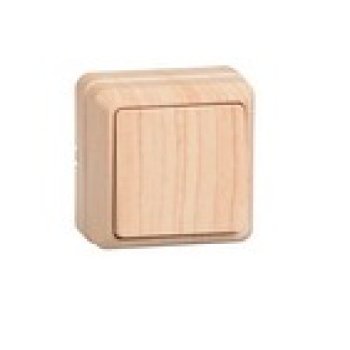 Выключатель IEK Октава 1кл. сосна (36/432)